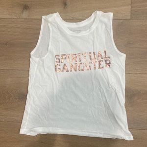 Spiritual gangster tank top